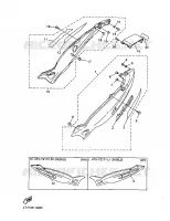 SIDE COVER for Yamaha THUNDERCAT 1999