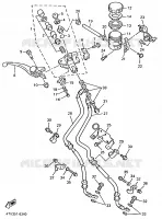 FRONT MASTER CYLINDER for Yamaha THUNDERCAT 1999