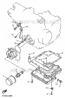 OIL COOLER for Yamaha THUNDERCAT 1999
