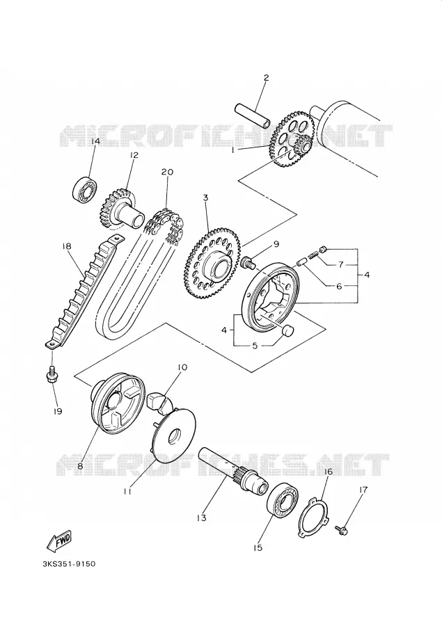 STARTER MOTOR Yamaha MOTO 1000 2001 THUNDERACE  YZF1000R