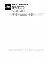 CATALOGUE for Yamaha YZF 1993