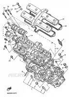 CYLINDER HEAD  for Yamaha YZF 1993