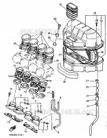 INTAKE for Yamaha YZF 1993