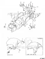 FENDER for Yamaha YZF 1993