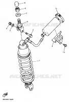 REAR SHOCK ABSORBER for Yamaha YZF 1993