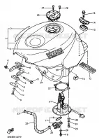FUEL TANK for Yamaha YZF 1993