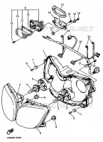 HEADLIGHT for Yamaha YZF 1993