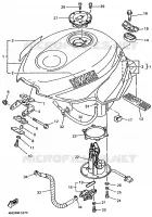 FUEL TANK for Yamaha YZF 1995