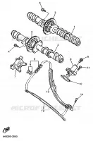 CAMSHAFT / TIMING CHAIN for Yamaha YZF 1995