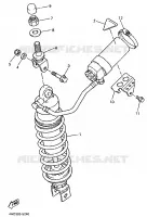 REAR SHOCK ABSORBER for Yamaha YZF 1995