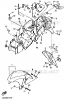FENDER for Yamaha YZF 1995
