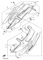 SIDE COVER for Yamaha YZF 1995
