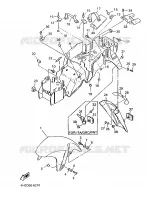 FENDER for Yamaha YZF 1996