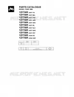 CATALOGUE for Yamaha YZF 1996