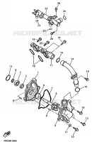WATERPUMP for Yamaha YZF 1996