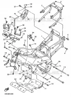 FRAME for Yamaha YZF 1996