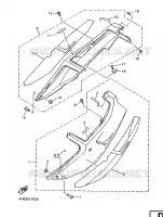 SIDE COVER   OIL TANK for Yamaha YZF 1996