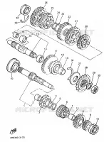 TRANSMISSION for Yamaha YZF 1996