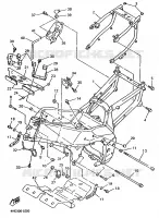 FRAME for Yamaha YZF 1996