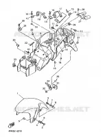 FENDER for Yamaha YZF 1996