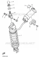 REAR SHOCK ABSORBER for Yamaha YZF 1996