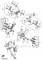 STAND / FOOTREST for Yamaha YZF 1996