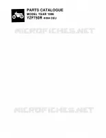 CATALOGUE for Yamaha YZF 1996