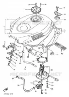 FUEL TANK for Yamaha YZF 1996