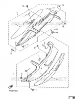 SIDE COVER   OIL TANK for Yamaha YZF 1996