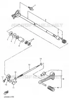 GEAR SHIFT SHAFT / LEVER for Yamaha YZF 1996