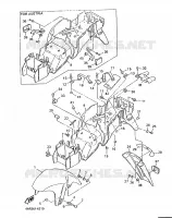 FENDER for Yamaha YZF 1996