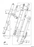 FRONT FORK for Yamaha YZF 1996