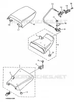 SEAT for Yamaha YZF 1996
