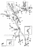 FRONT MASTER CYLINDER for Yamaha YZF 1996