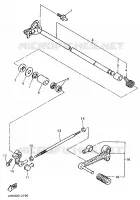 GEAR SHIFT SHAFT / LEVER for Yamaha YZF 1993