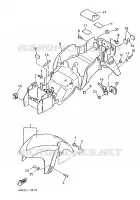 FENDER for Yamaha YZF 1993
