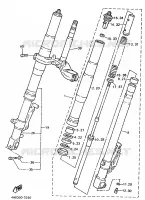 FRONT FORK for Yamaha YZF 1993