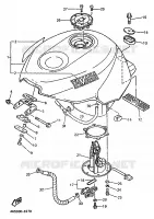 FUEL TANK for Yamaha YZF 1993