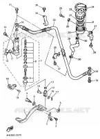 REAR BRAKE MASTER CYLINDER for Yamaha YZF 1993