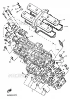 CYLINDER HEAD  for Yamaha YZF 1994