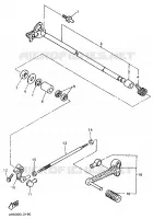 GEAR SHIFT SHAFT / LEVER for Yamaha YZF 1994