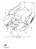SIDE COVER for Yamaha YZF 1994