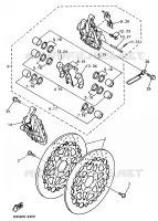 FRONT BRAKE CALIPER for Yamaha YZF 1994