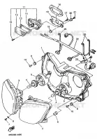 ALTERNATIVE HEADLIGHT   FOR ITALY for Yamaha YZF 1994
