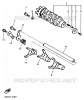 GEAR SHIFT SELECTOR DRUM / FORKS for Yamaha YZF 1996