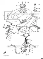 FUEL TANK for Yamaha YZF 1996