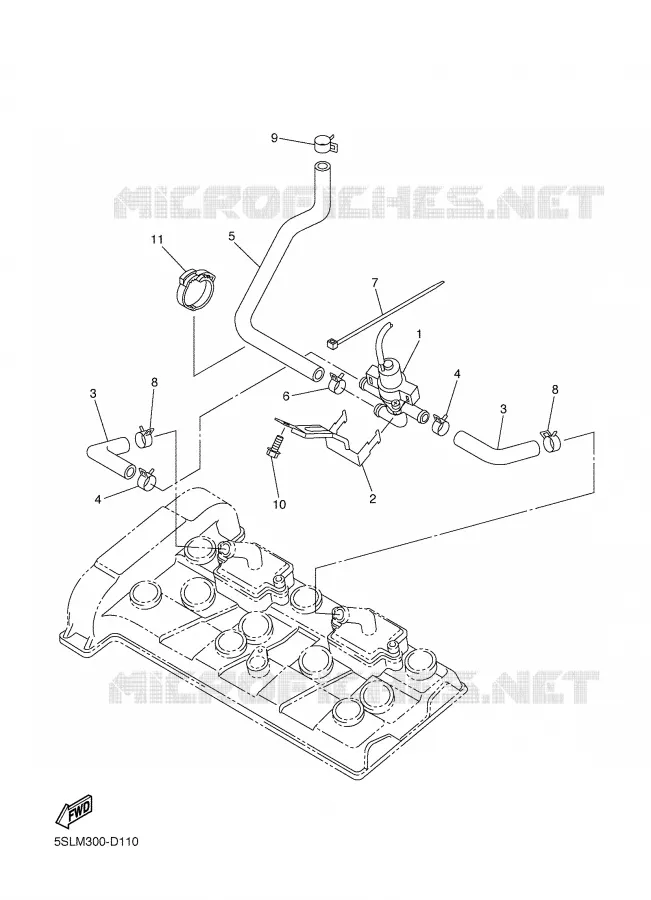 AIR INDUCTION SYSTEM AIS Yamaha MOTO 600 2005 R6  YZF-R6