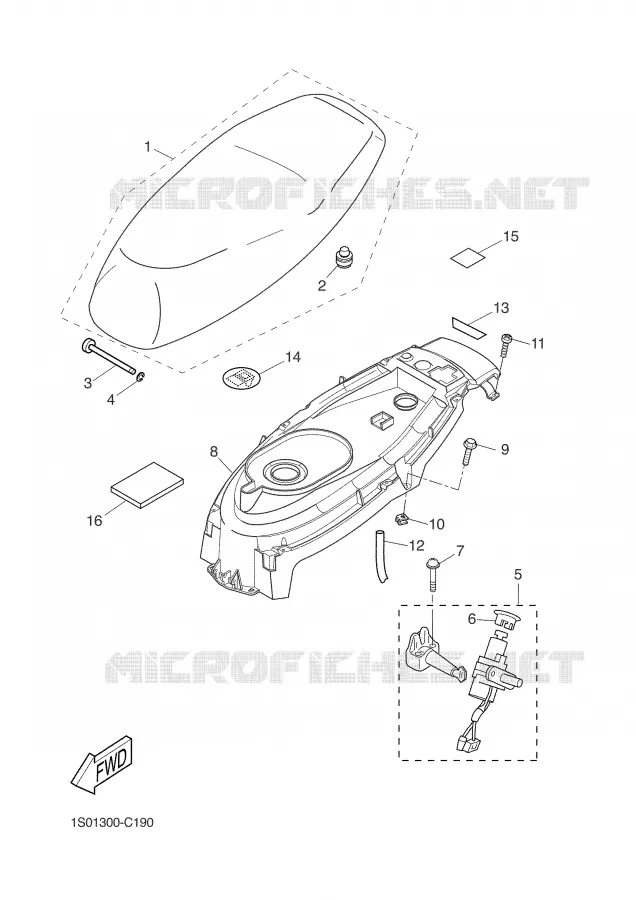 SEAT Yamaha SCOOTER 50 2004 SLIDER  EW50N