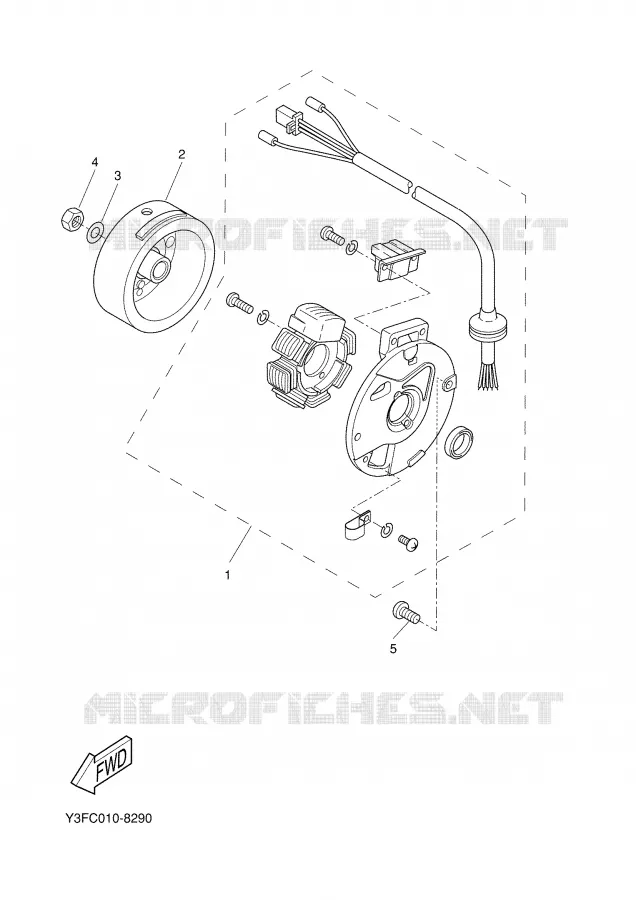 IGNITION Yamaha SCOOTER 50 2008 SLIDER  EW50N