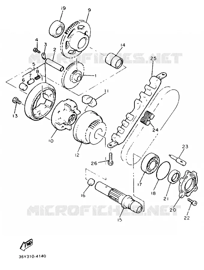 STARTER MOTOR Yamaha MOTO 1200 1987 FJ  FJ1200